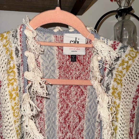 CAbi Multicolor Knit Poncho - Picture 9 of 12